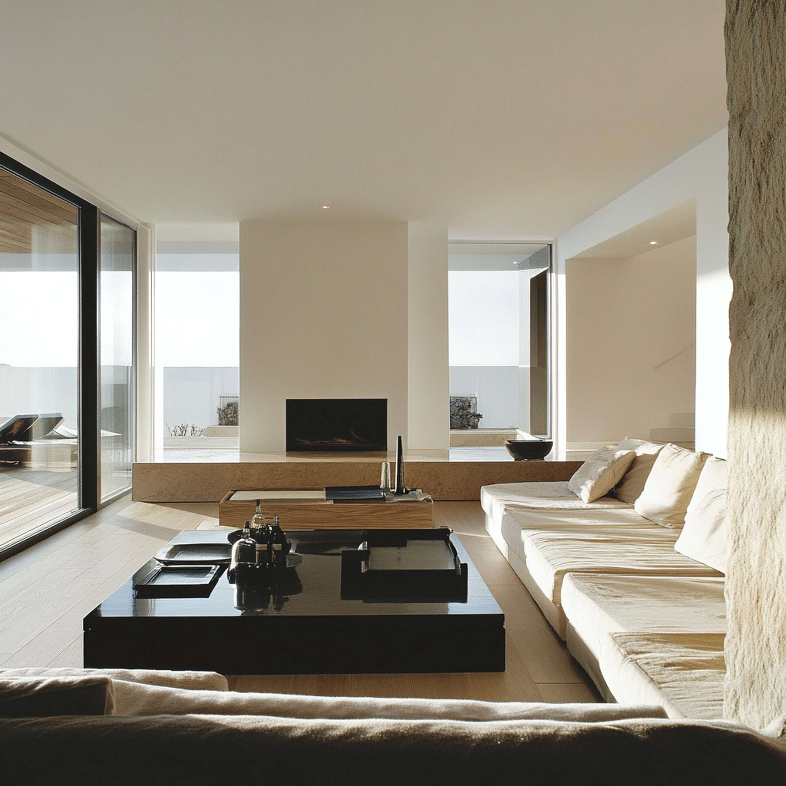 Apartamento T2 com varanda vista mar